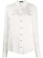 Balmain Button-down Tailored Blouse - White
