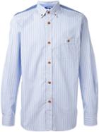 Junya Watanabe Comme Des Garçons Man Striped Panel Shirt