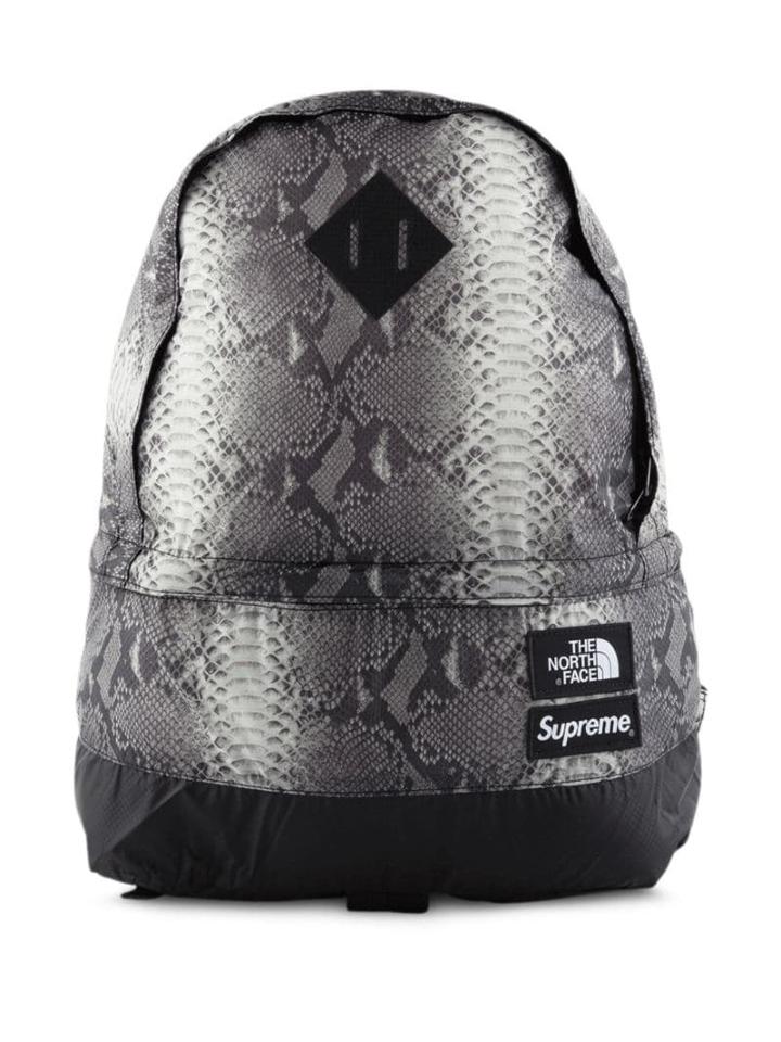 Supreme Tnf Snakeskin Lightweight Day Backpack - Grey