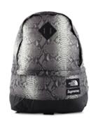 Supreme Tnf Snakeskin Lightweight Day Backpack - Grey