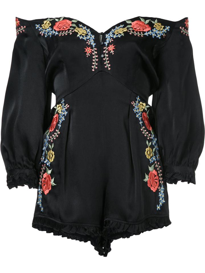Alice Mccall Sweet Nothing Playsuit - Black