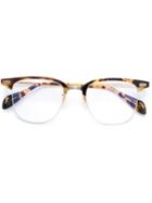Oliver Peoples 'executive I' Glasses - Brown