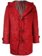Issey Miyake Vintage Hooded Duffle Coat - Red