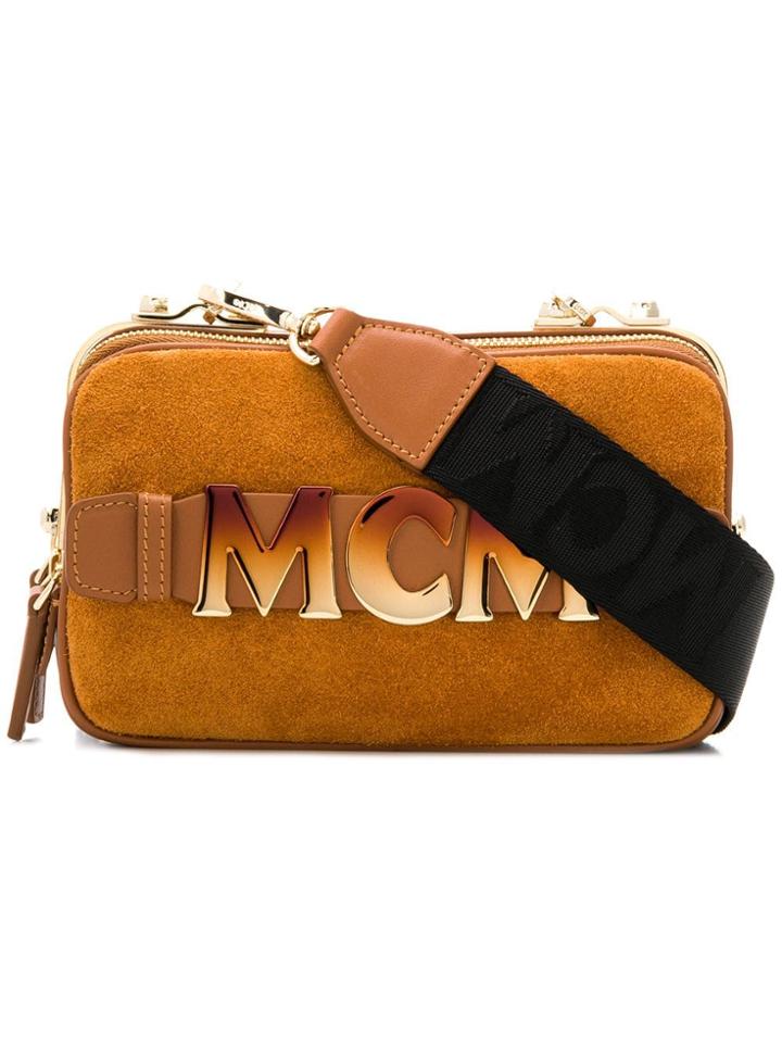 Mcm Small Cross Body Bag - Brown