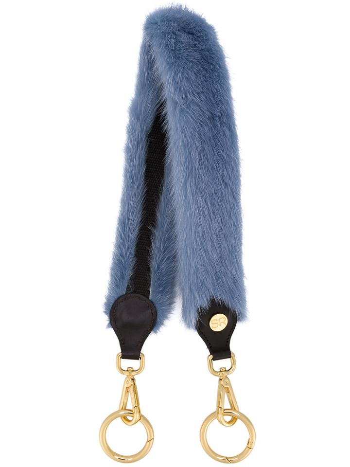 Simonetta Ravizza Furrissima Shoulder Strap - Blue