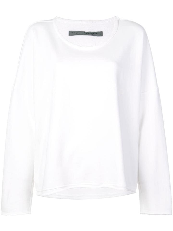 Raquel Allegra Relaxed-fit Sweatshirt - White