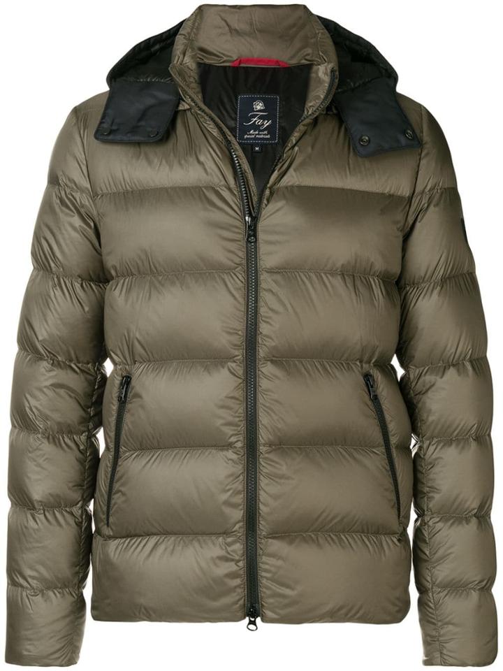 Fay Puffer Jacket - Green