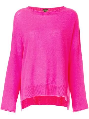 Marc Cain Loose Fir Sweater - Pink & Purple