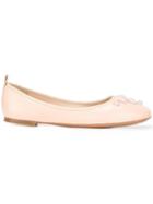 Marc Jacobs Cleo Studded Ballerina Flats - Pink