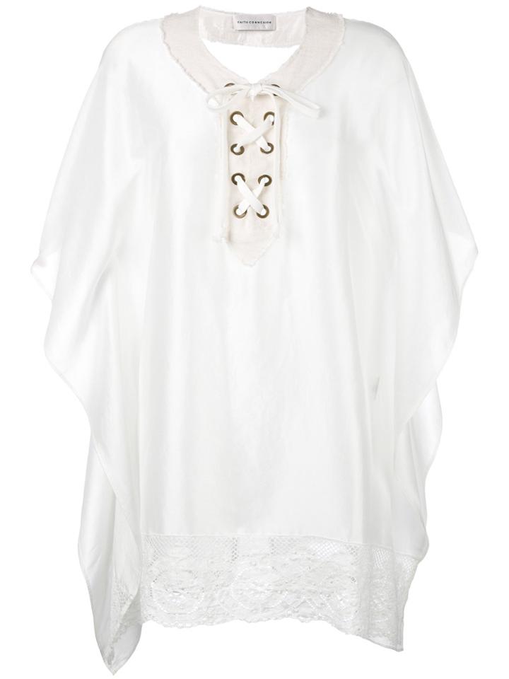 Faith Connexion Shirt Dress - White