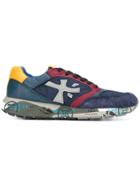 Premiata Colour Block Lace-up Sneakers - Blue