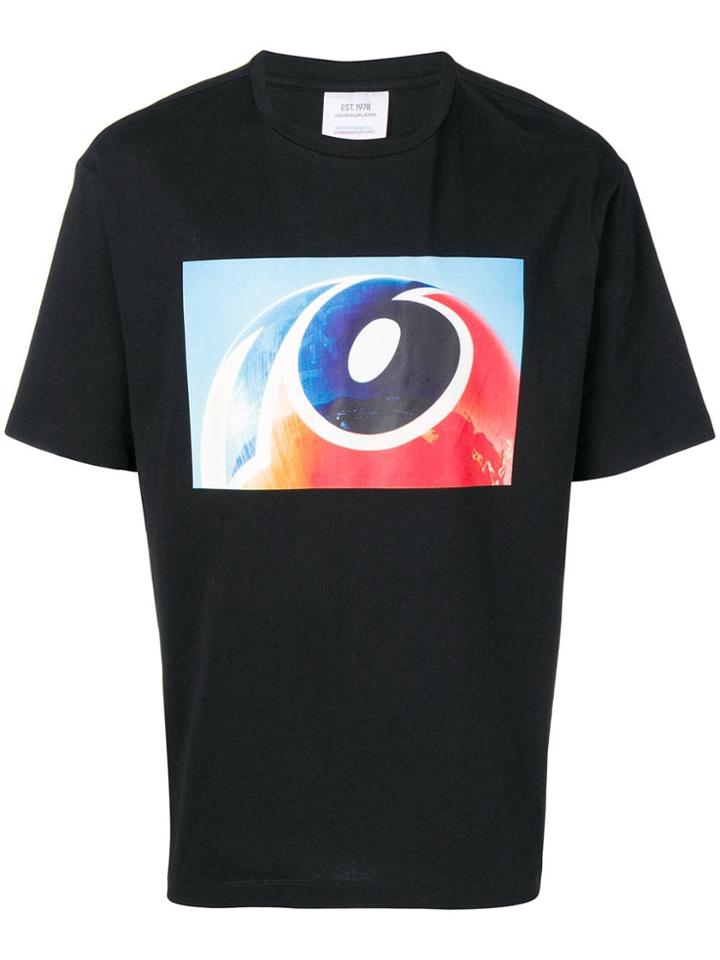 Calvin Klein Jeans Est. 1978 Photographic Print T-shirt - Black