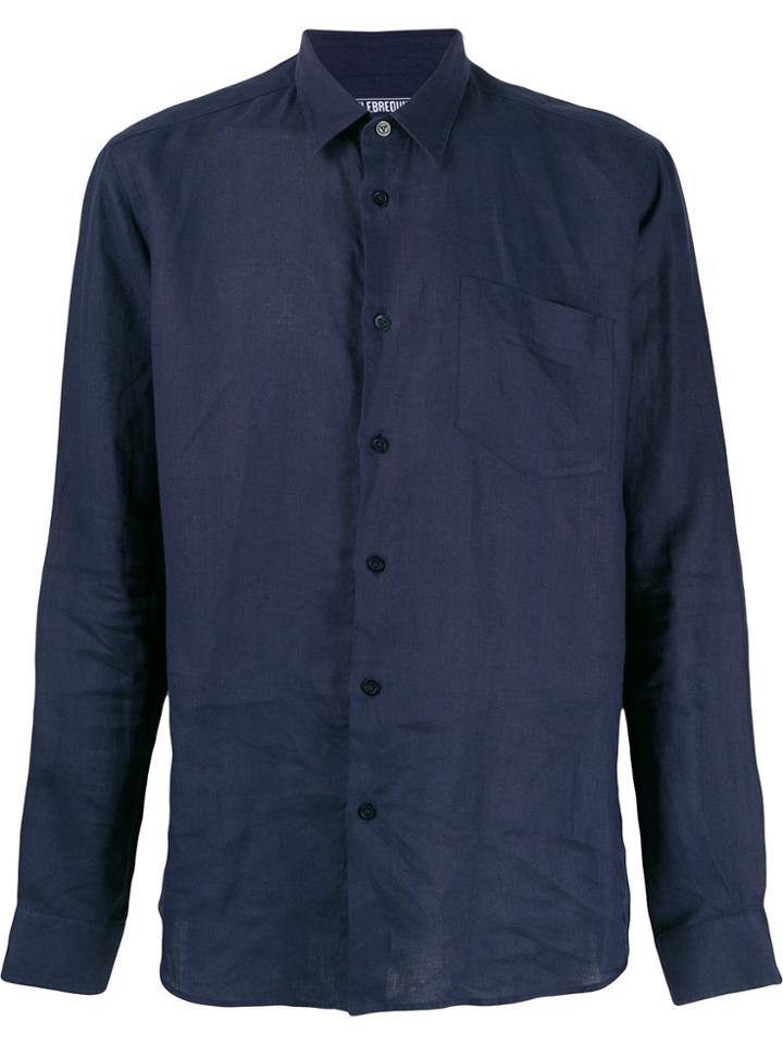 Vilebrequin Caroubis Long-sleeved Shirt - Blue
