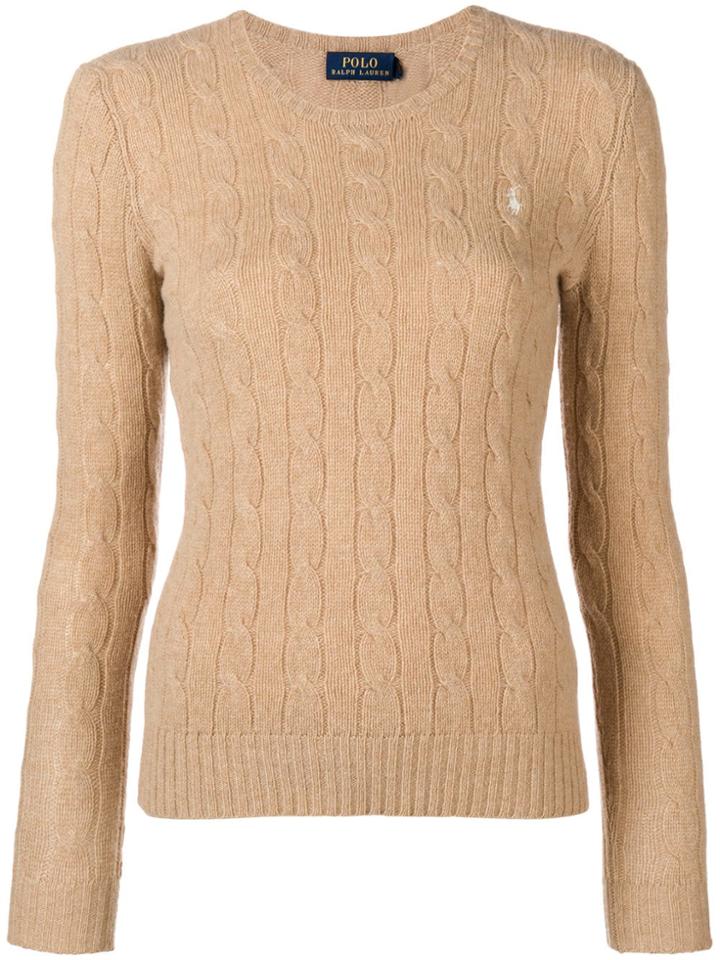 Polo Ralph Lauren Classic Cable-knit Sweater - Neutrals