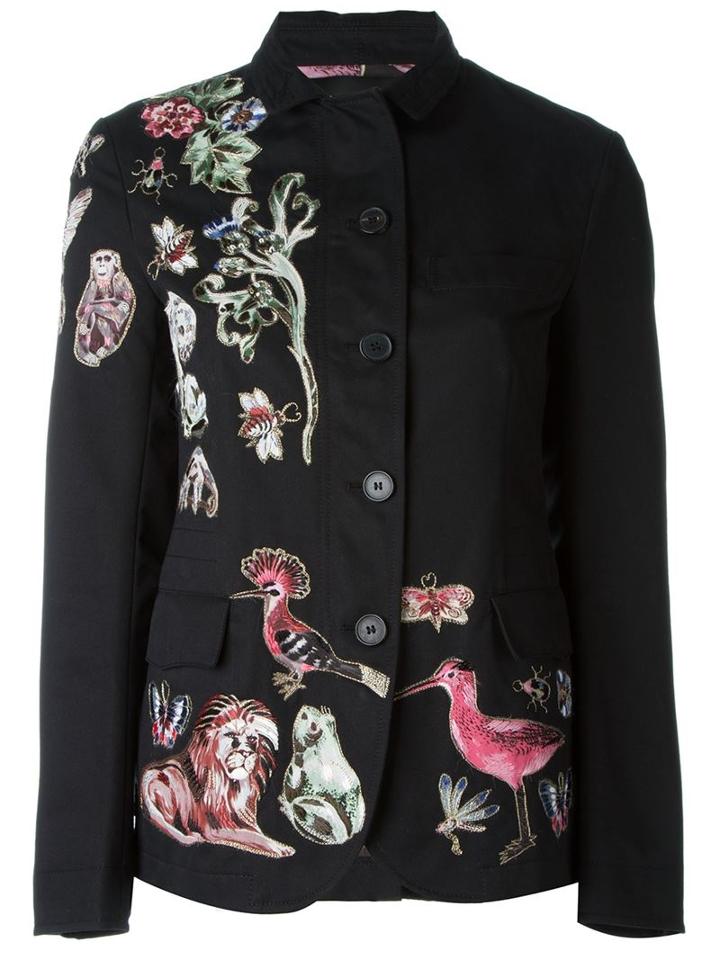 Valentino Animal Patch Jacket