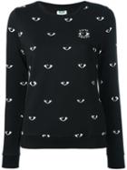 Kenzo Eyes Sweatshirt, Women's, Size: Xs, Black, Cotton