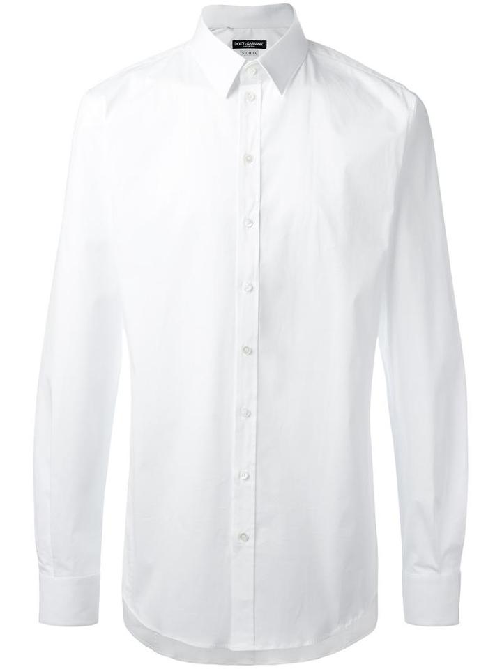 Dolce & Gabbana - Classic Shirt - Men - Cotton/spandex/elastane - 41, White, Cotton/spandex/elastane