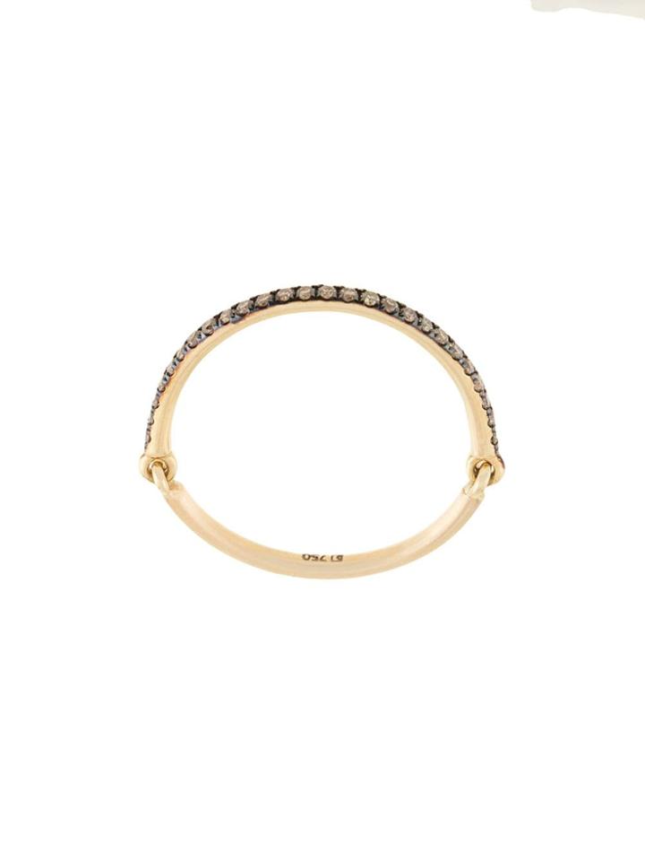 Yannis Sergakis Brown Diamond Ring - Gold