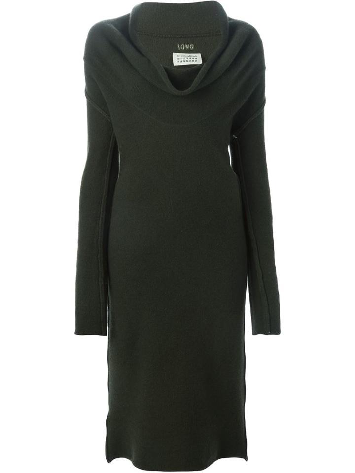 Maison Margiela Vintage Cowl Neck Knitted Dress