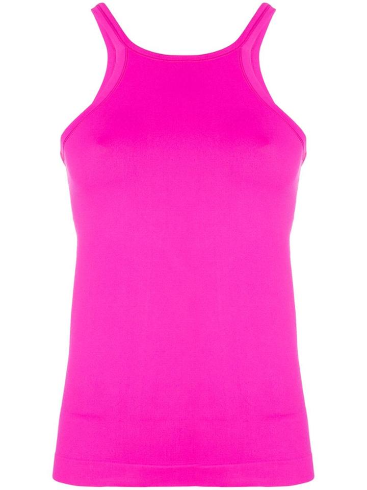 Helmut Lang Racer Back Tank Top - Pink & Purple