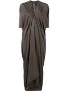 Rick Owens 'kite' Dress, Women's, Size: 44, Grey, Silk/viscose