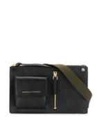 Brunello Cucinelli Logo Zipped Belt Bag - Black