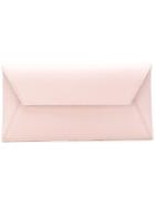 Mm6 Maison Margiela Pebbled Envelope Wallet - Pink & Purple