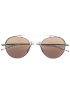Thom Browne Eyewear Round Tinted Sunglasses - Grey