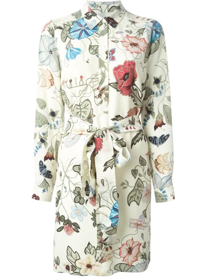 Gucci 'knight' Floral Dress