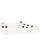 Vans Checker Slip-on Sneakers - White