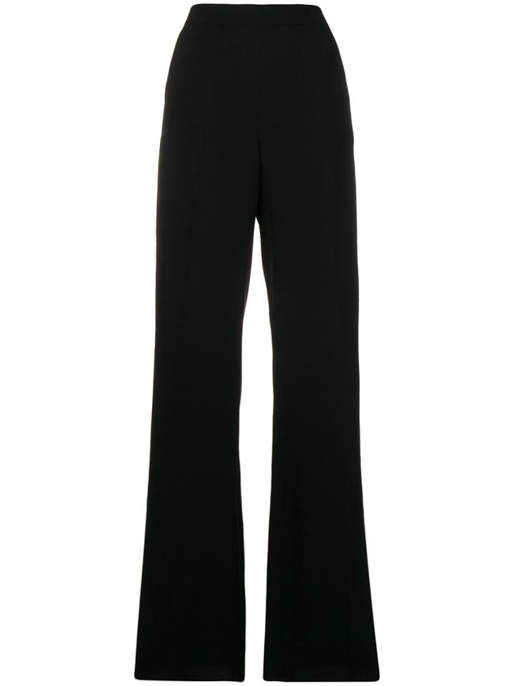 Max Mara Luglio Wide Leg Trousers - Black