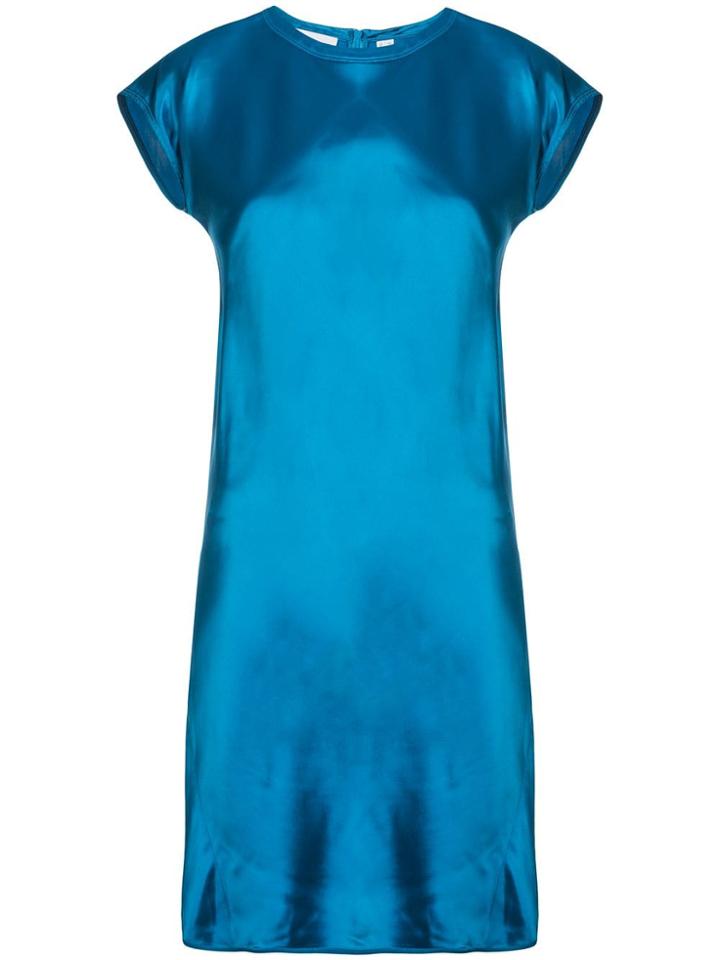 Helmut Lang Loose Fitted Dress - Blue