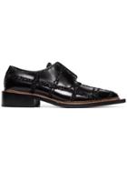 Simone Rocha Rocha 35 Lthr Ptoe Brgs - Black
