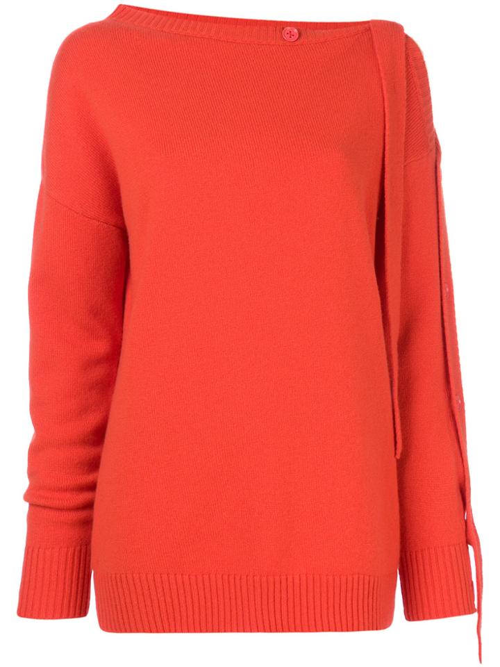 Tomas Maier Soft Cashmere Sweater - Red