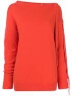 Tomas Maier Soft Cashmere Sweater - Red