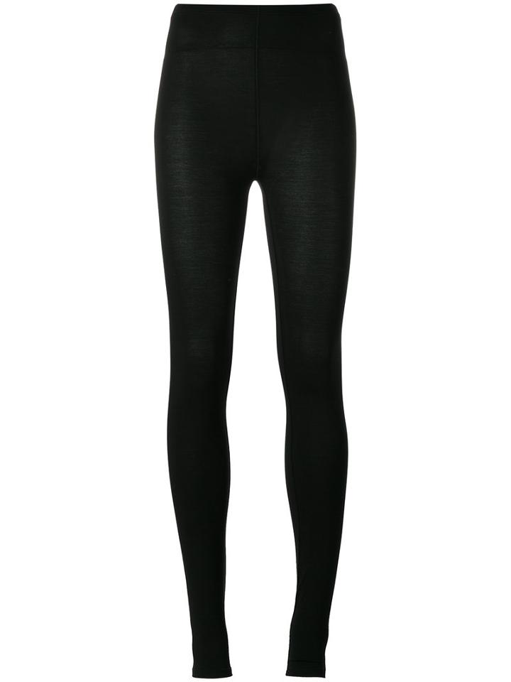 Majestic Filatures Basic Leggings, Women's, Size: I, Black, Spandex/elastane/viscose