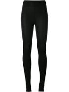 Majestic Filatures Basic Leggings, Women's, Size: I, Black, Spandex/elastane/viscose