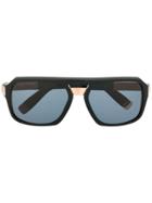 Dsquared2 Eyewear Geometric Aviator Sunglasses - Black