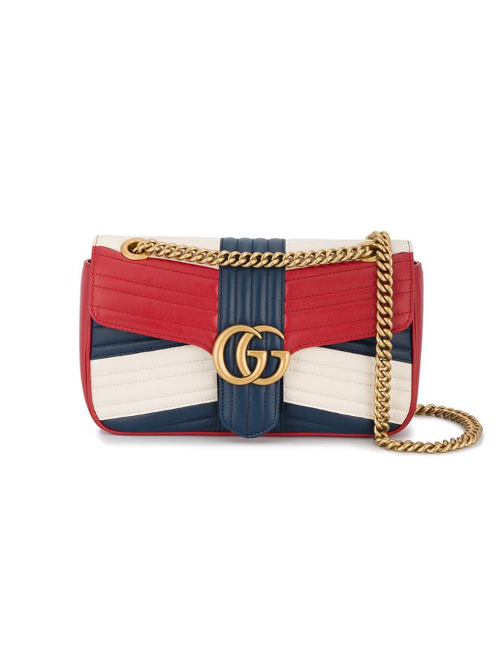 Gucci Marmont Matelassé Shoulder Bag - Multicolour