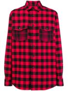 Marcelo Burlon County Of Milan Eagle Print Shirt - Red