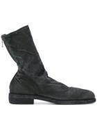 Guidi Fitted Zipped Boots - Black