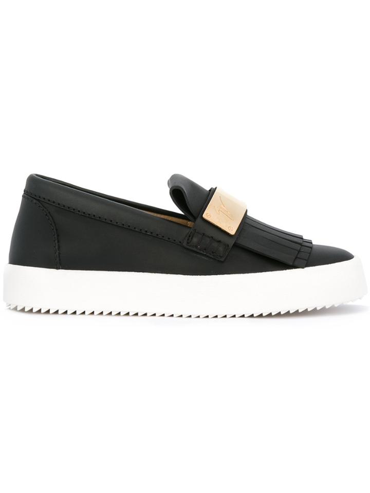 Giuseppe Zanotti Design Naomi Slip-on Sneakers - Black