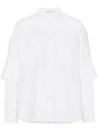 Jw Anderson Double-cuff Button Shirt - White