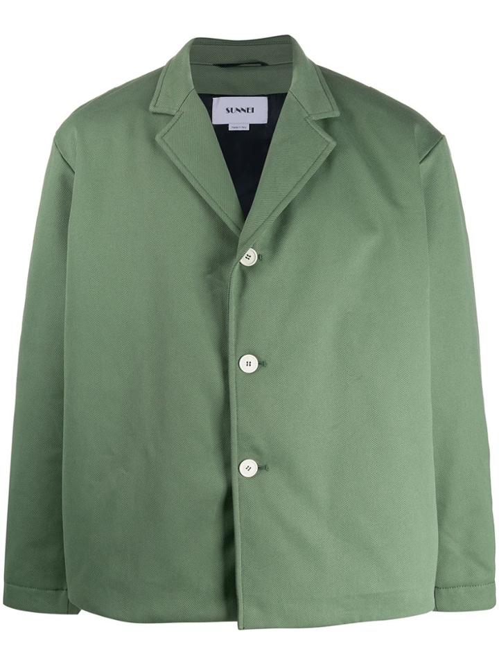 Sunnei Classic Blazer - Green