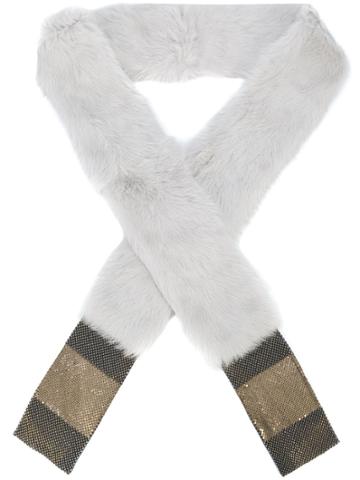 Laura B Soft Scarf - Grey