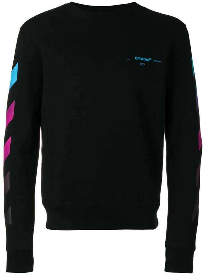 Off-white Printed Sweatshirt - Black