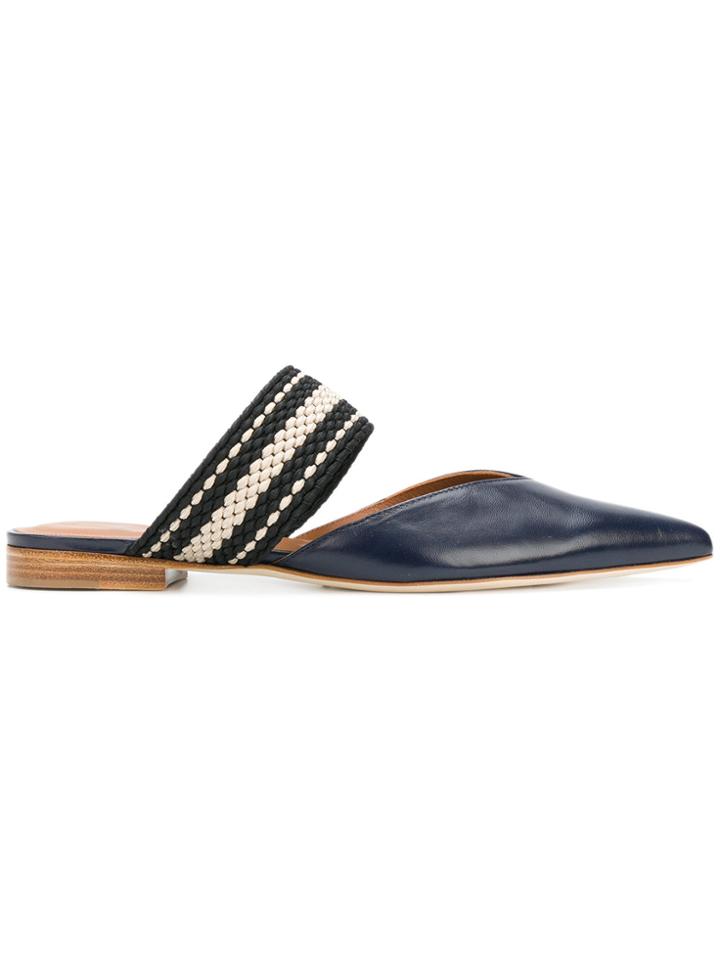 Malone Souliers Hannah Mules - Blue