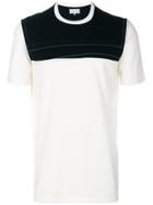 Maison Margiela Colour Block Stitched T-shirt - White