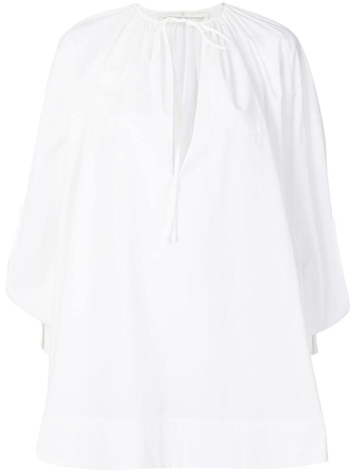 Golden Goose Drawstring Neck Blouse - White