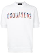 Dsquared2 Printed Logo Sweatshurt - White